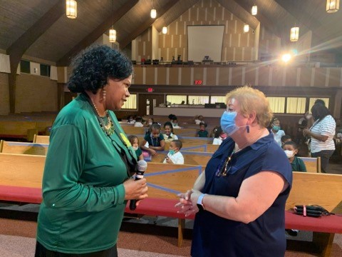 Waukegan Mayor visit LMSCA
